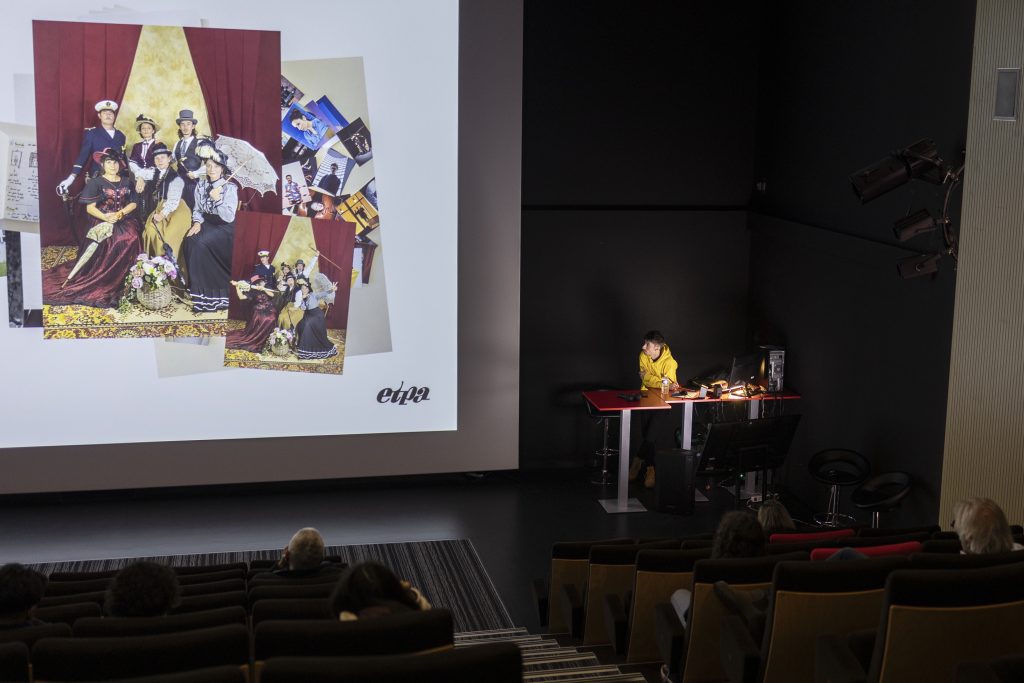 Workshop par un ancien élève de l'ETPA aujourd'hui photographe accompli.