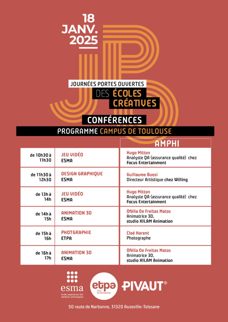 programme conférences jpo