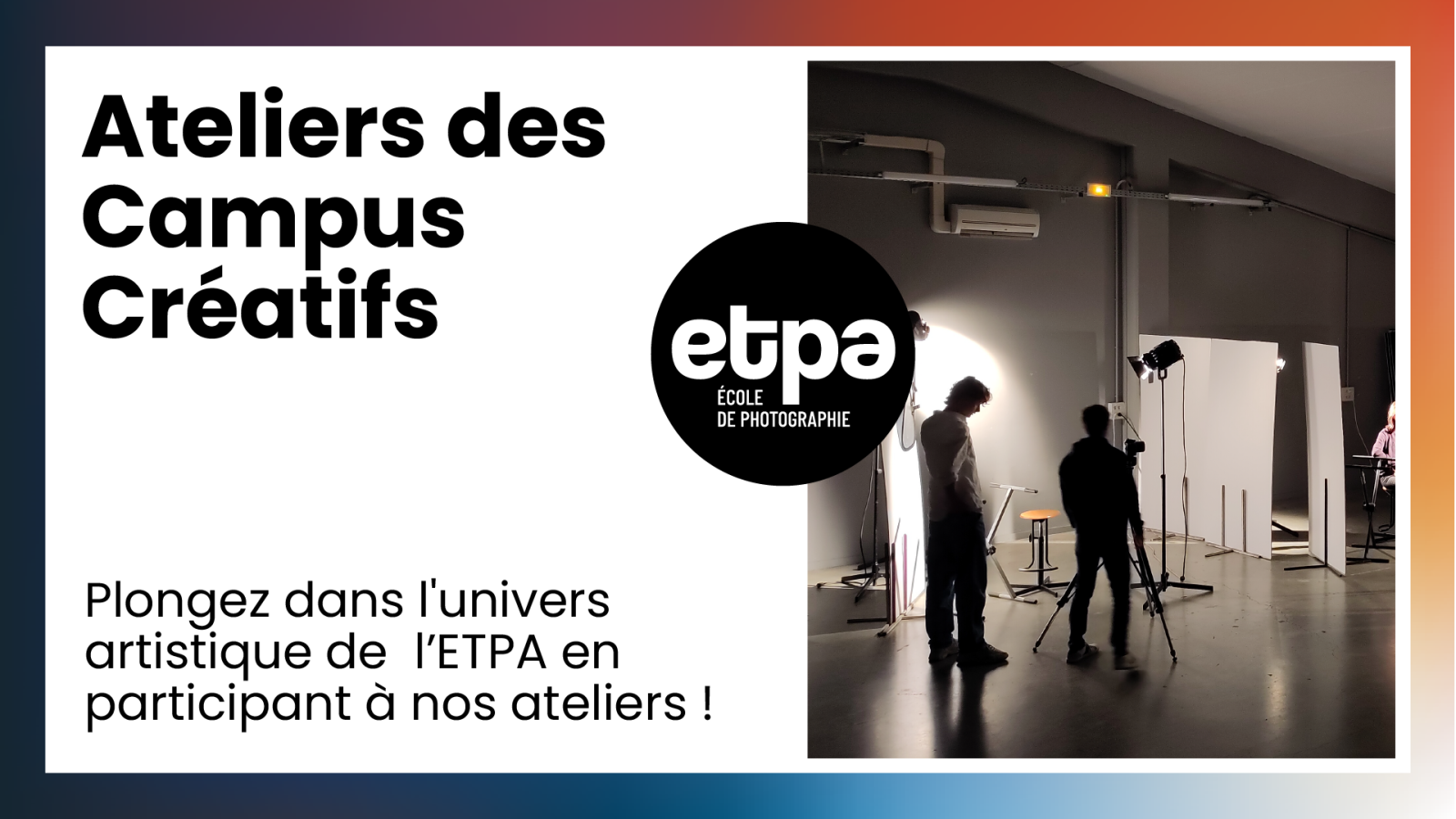 Les Ateliers des Campus Créatifs